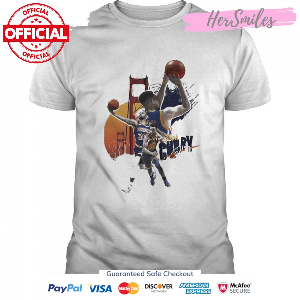 Golden State Warriors 30 Steph Curry signature shirt