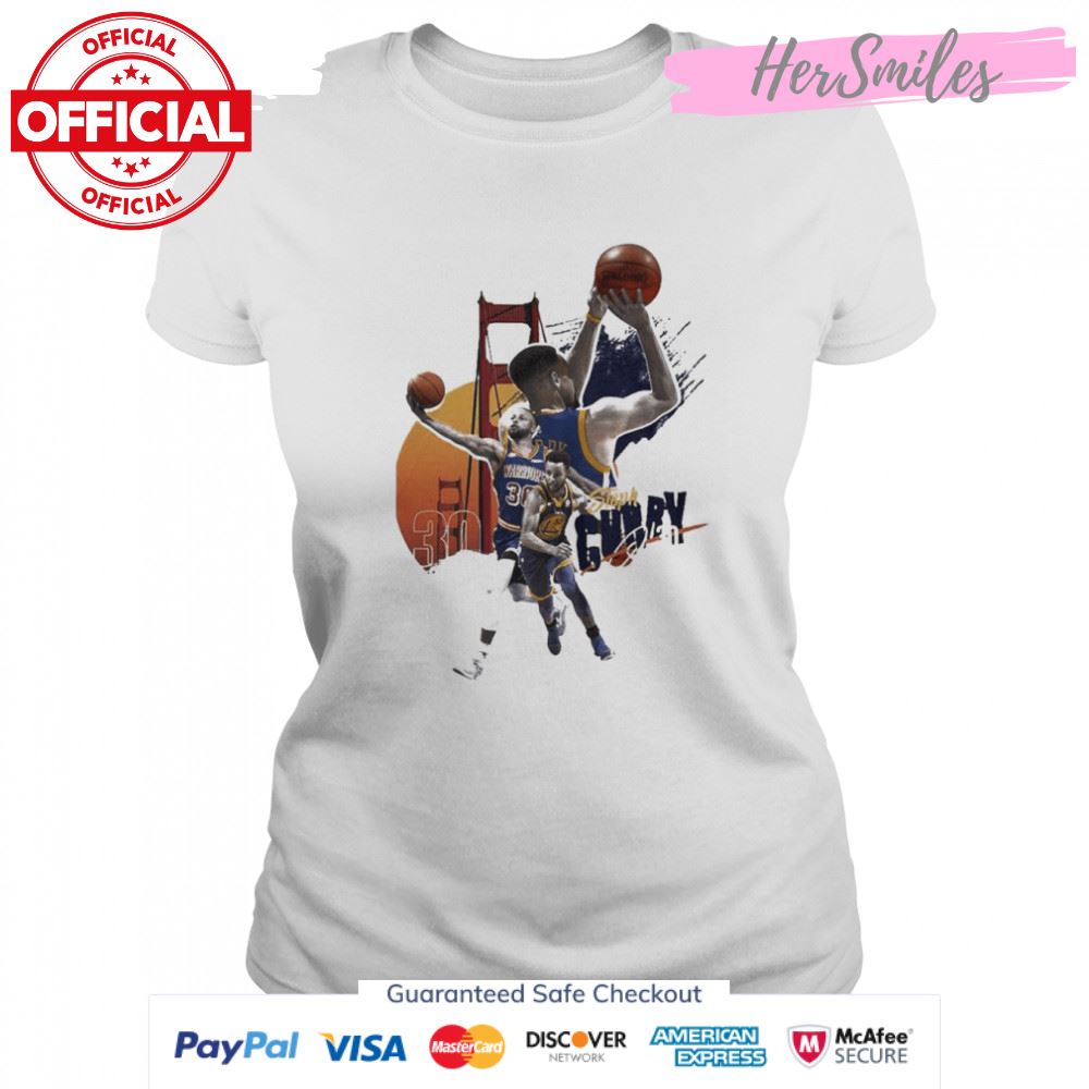 Golden State Warriors 30 Steph Curry signature shirt