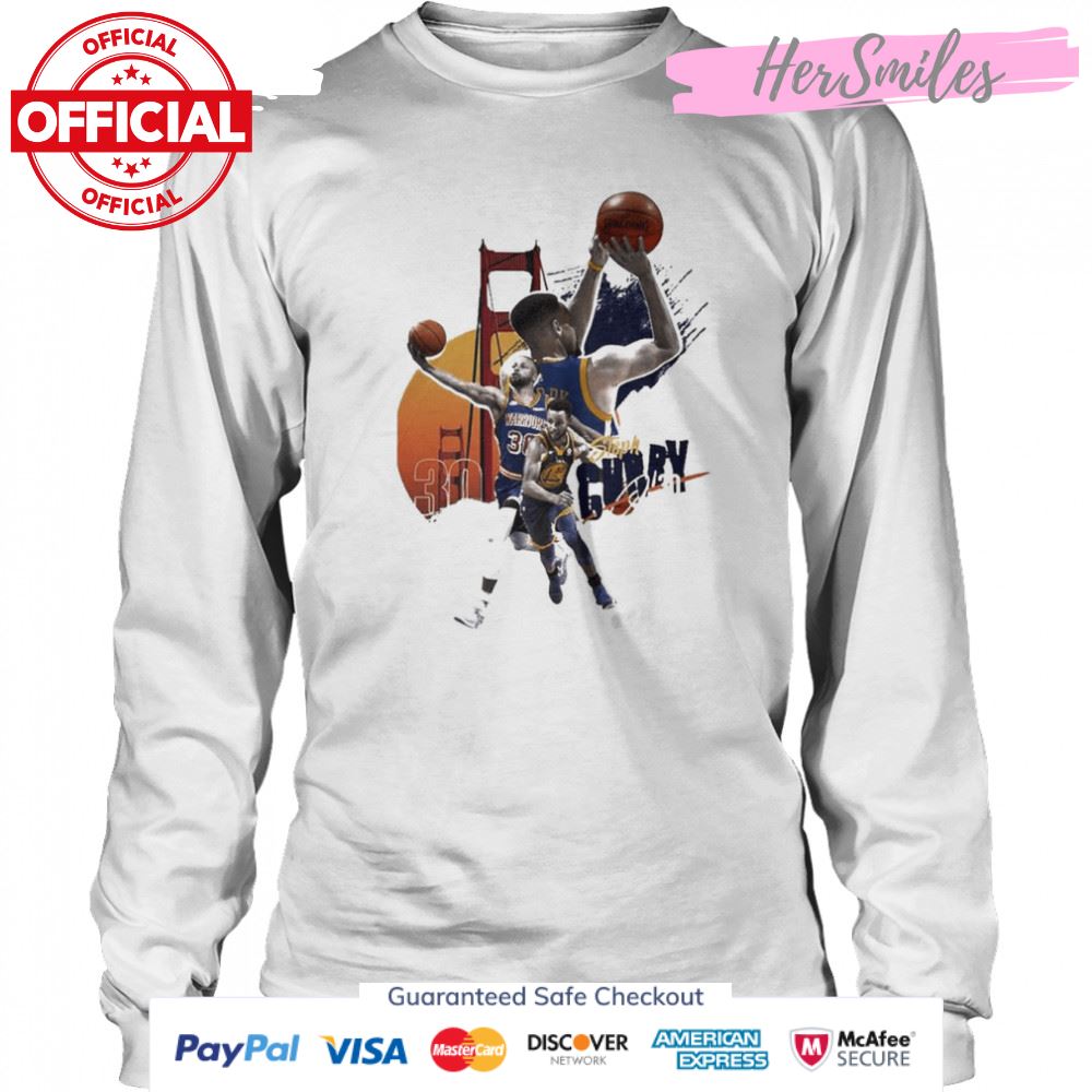 Golden State Warriors 30 Steph Curry signature shirt Golden State Warriors 30 Steph Curry signature shirt