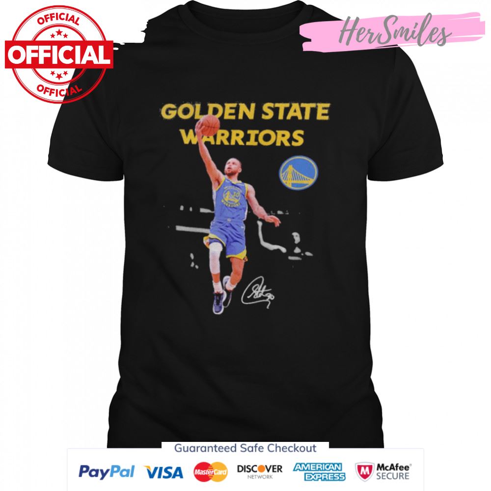 Golden State Warriors Stephen Curry signature shirt