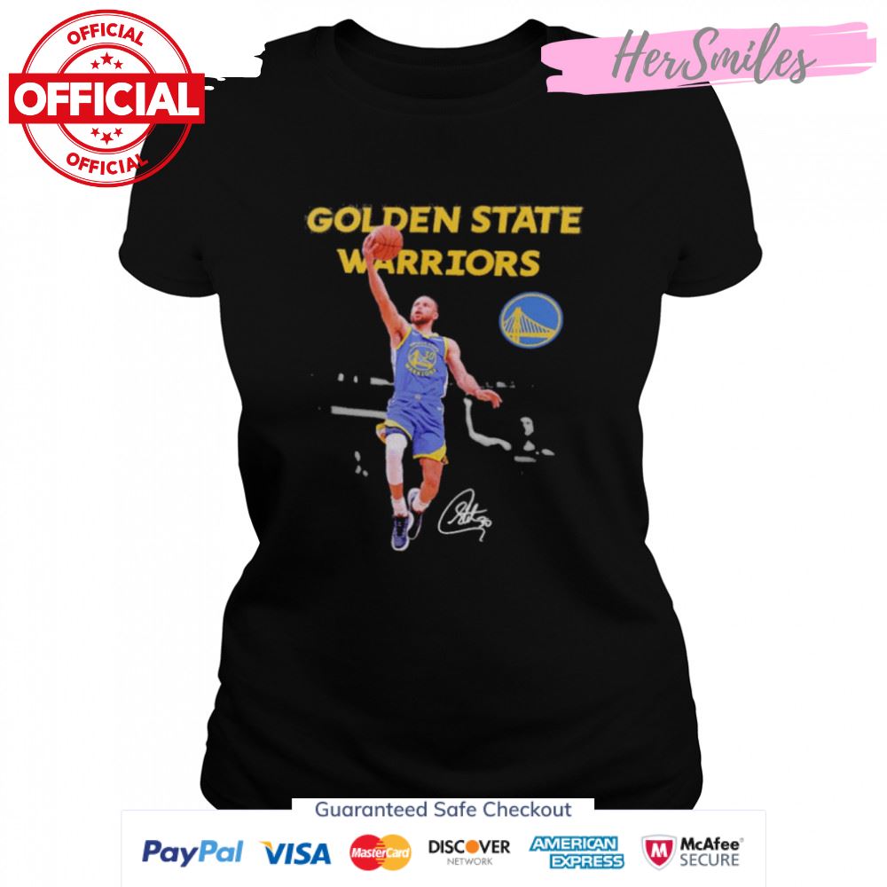 Golden State Warriors Stephen Curry signature shirt