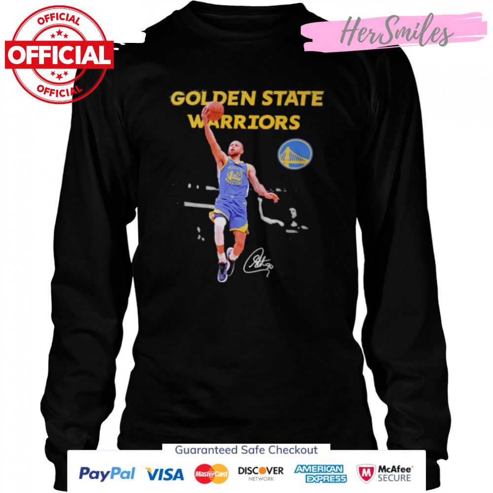Golden State Warriors Stephen Curry signature shirt Golden State Warriors Stephen Curry signature shirt