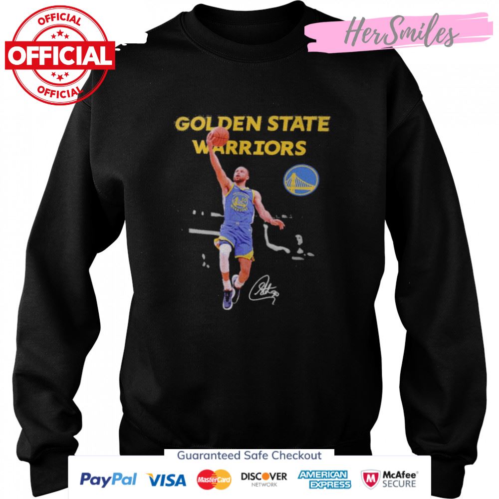 Golden State Warriors Stephen Curry signature shirt Golden State Warriors Stephen Curry signature shirt