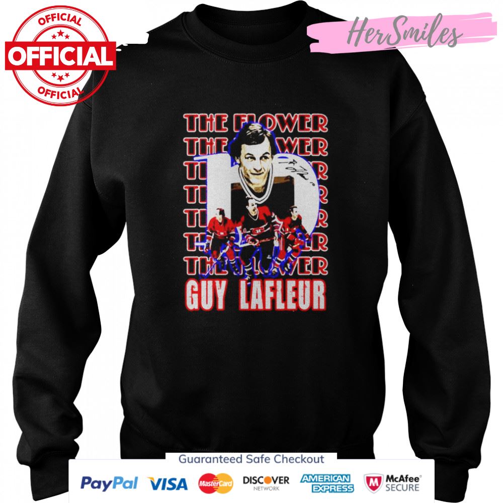 Guy Lafleur Hockey Player Le Démon Blond signature shirt Guy Lafleur Hockey Player Le Démon Blond signature shirt