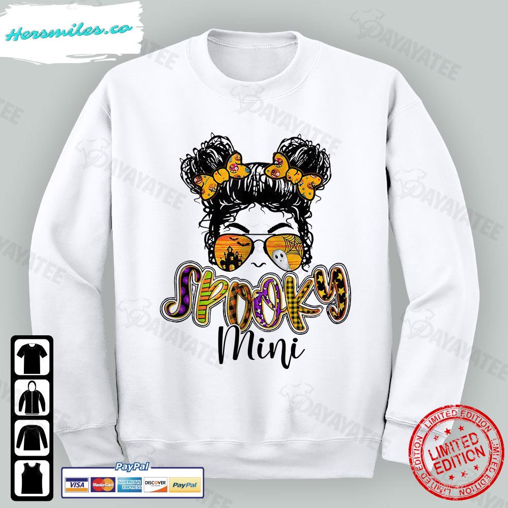 Halloween Spooky Mimi Shirt Messy Bun T-Shirt Halloween Spooky Mimi Shirt Messy Bun T-Shirt