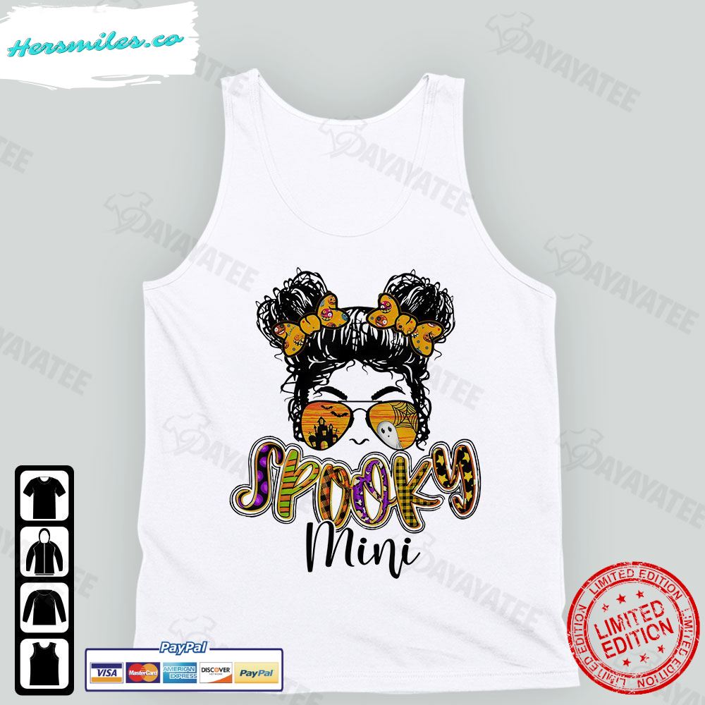 Halloween Spooky Mimi Shirt Messy Bun T-Shirt Halloween Spooky Mimi Shirt Messy Bun T-Shirt