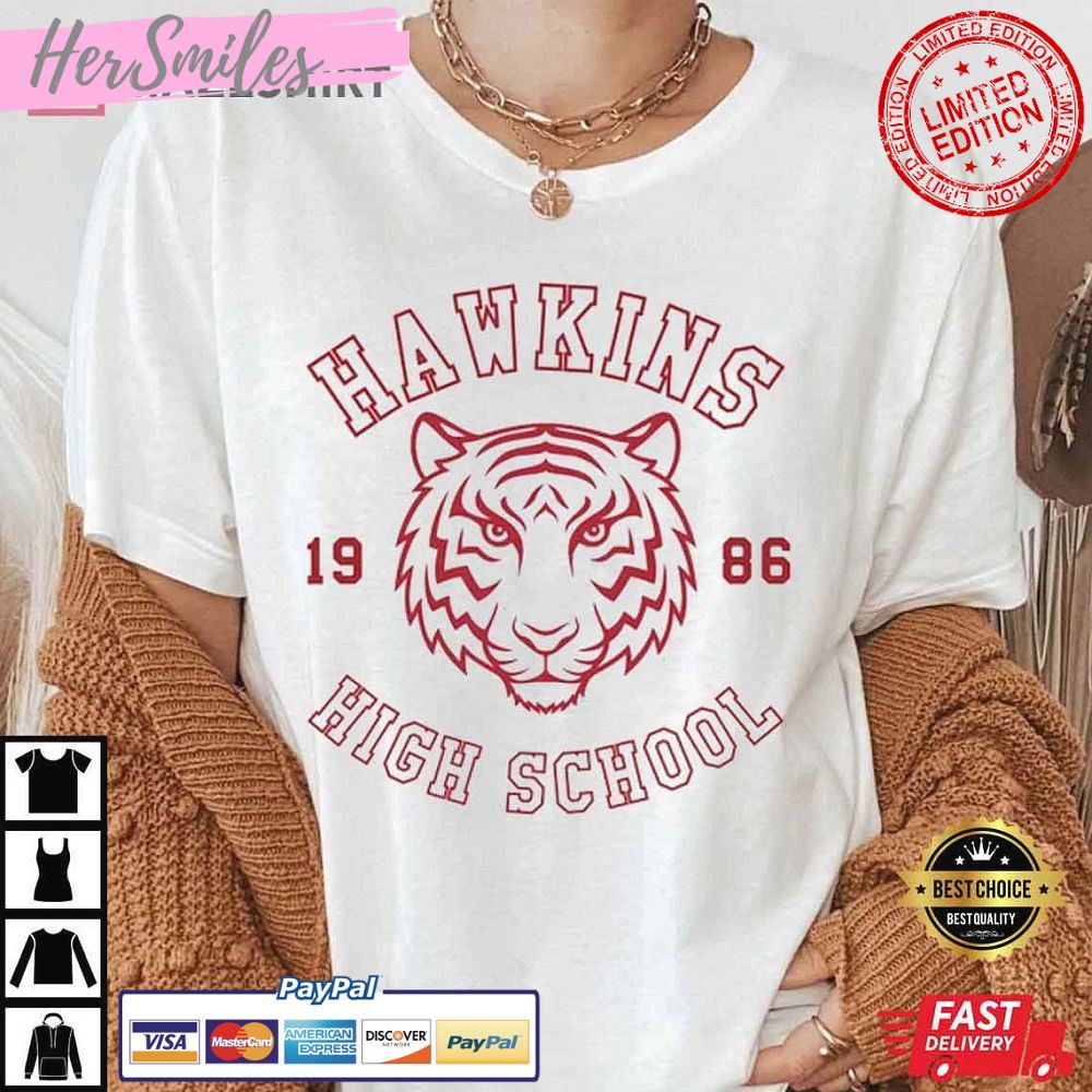 Hawkins High School Stranger Things ,Stuck in the Upside Down T-Shirt