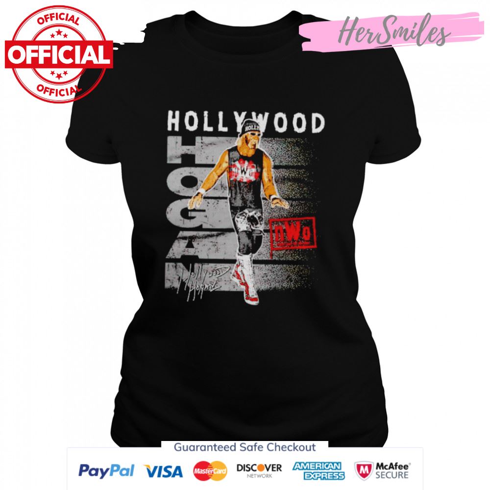 Hulk Hogan Hollywood signature shirt