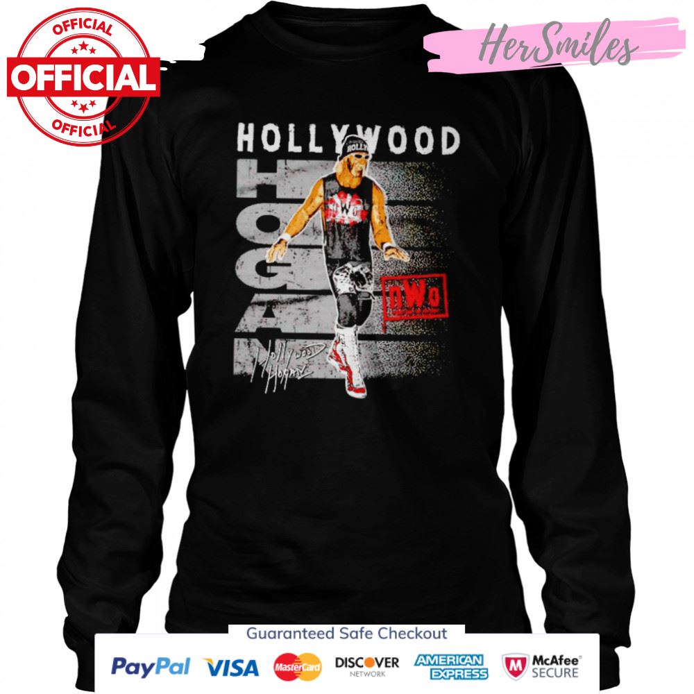 Hulk Hogan Hollywood signature shirt Hulk Hogan Hollywood signature shirt