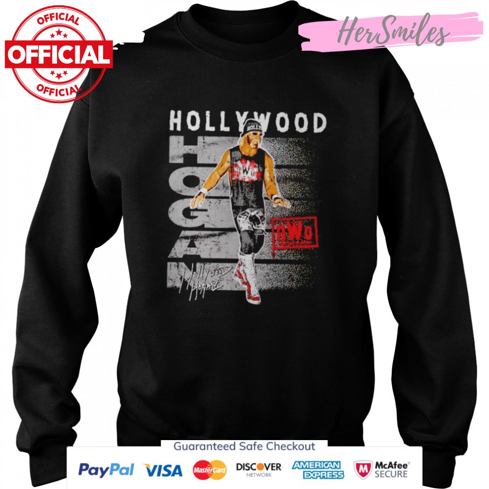 Hulk Hogan Hollywood signature shirt Hulk Hogan Hollywood signature shirt