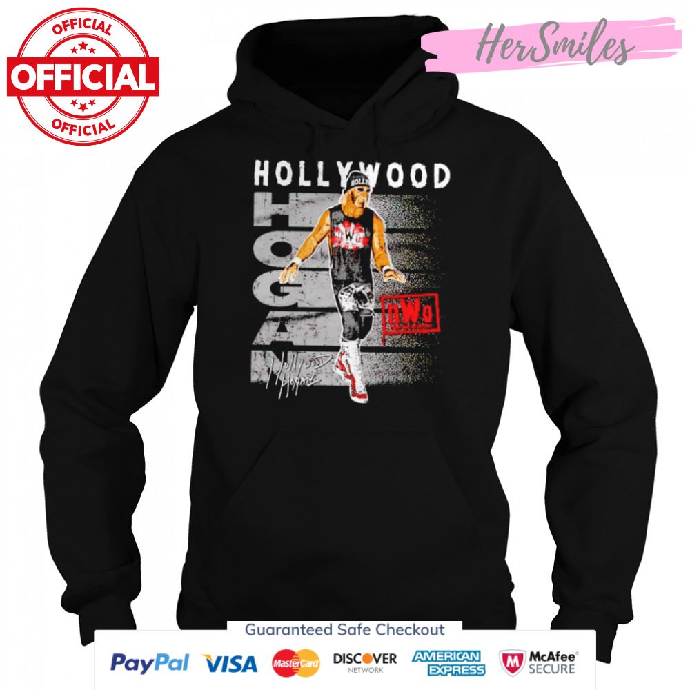 Hulk Hogan Hollywood signature shirt Hulk Hogan Hollywood signature shirt