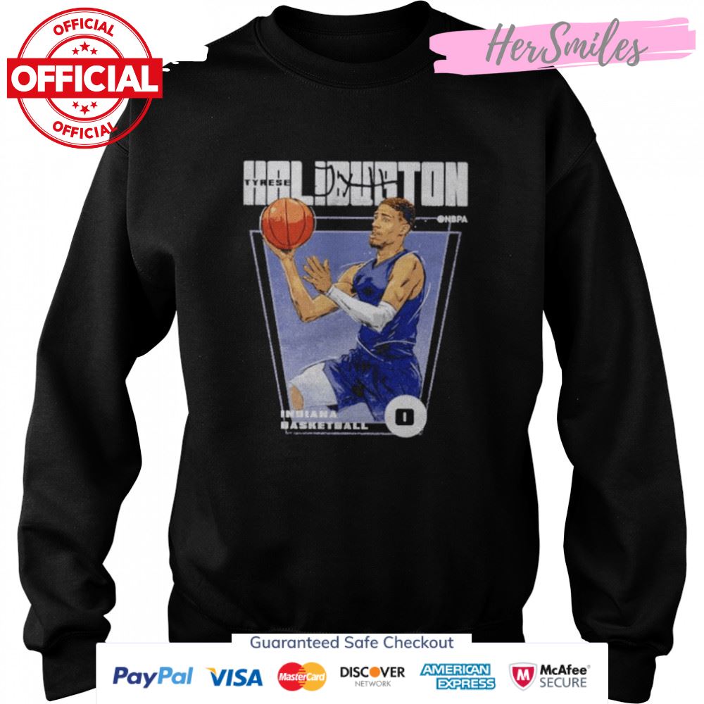 Indiana Pacers Tyrese Haliburton premier signature shirt Indiana Pacers Tyrese Haliburton premier signature shirt
