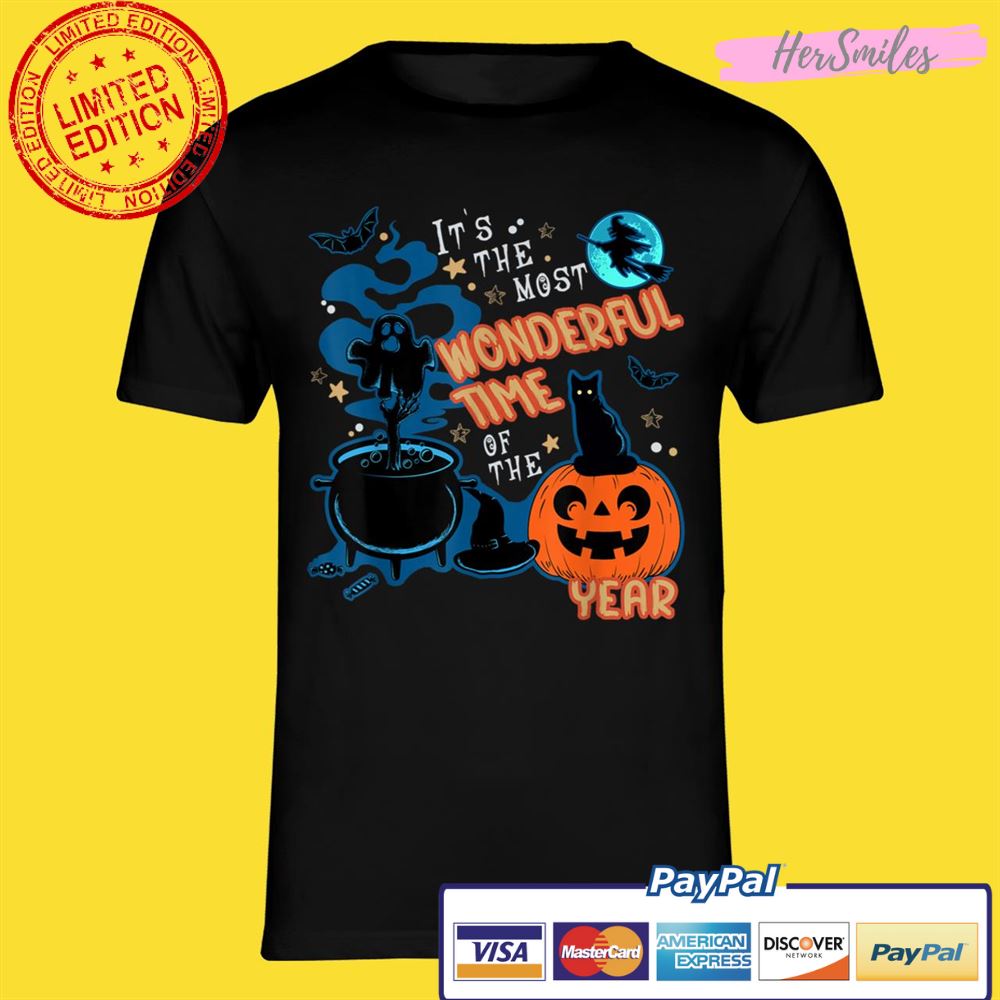 It's the Most Wonderful Time of the Year Halloween Vintage Shirt