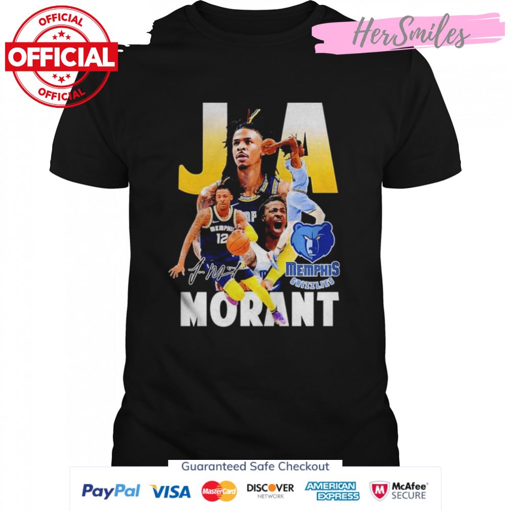 Ja Morant Memphis Grizzlies signature shirt