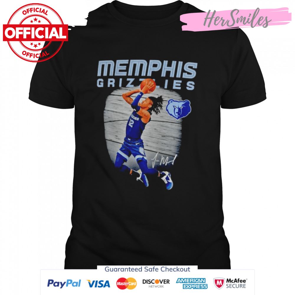 Ja Morant Memphis Grizzlies signature shirt
