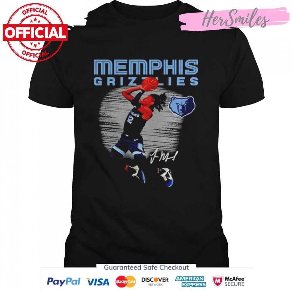 Ja Morant memphis grizzlies signature shirt