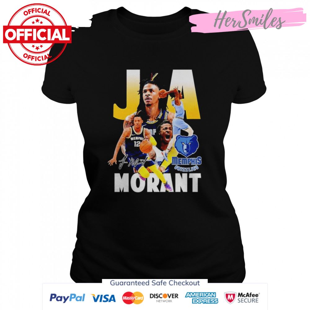 Ja Morant Memphis Grizzlies signature shirt
