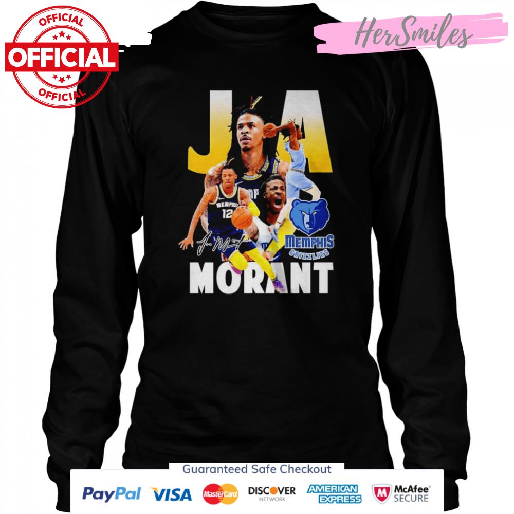 Ja Morant Memphis Grizzlies signature shirt Ja Morant Memphis Grizzlies signature shirt