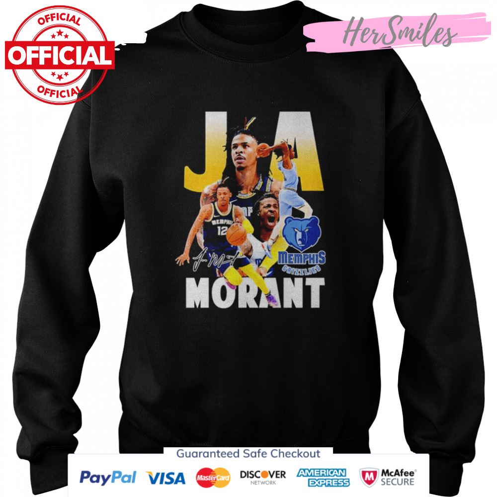 Ja Morant Memphis Grizzlies signature shirt Ja Morant Memphis Grizzlies signature shirt