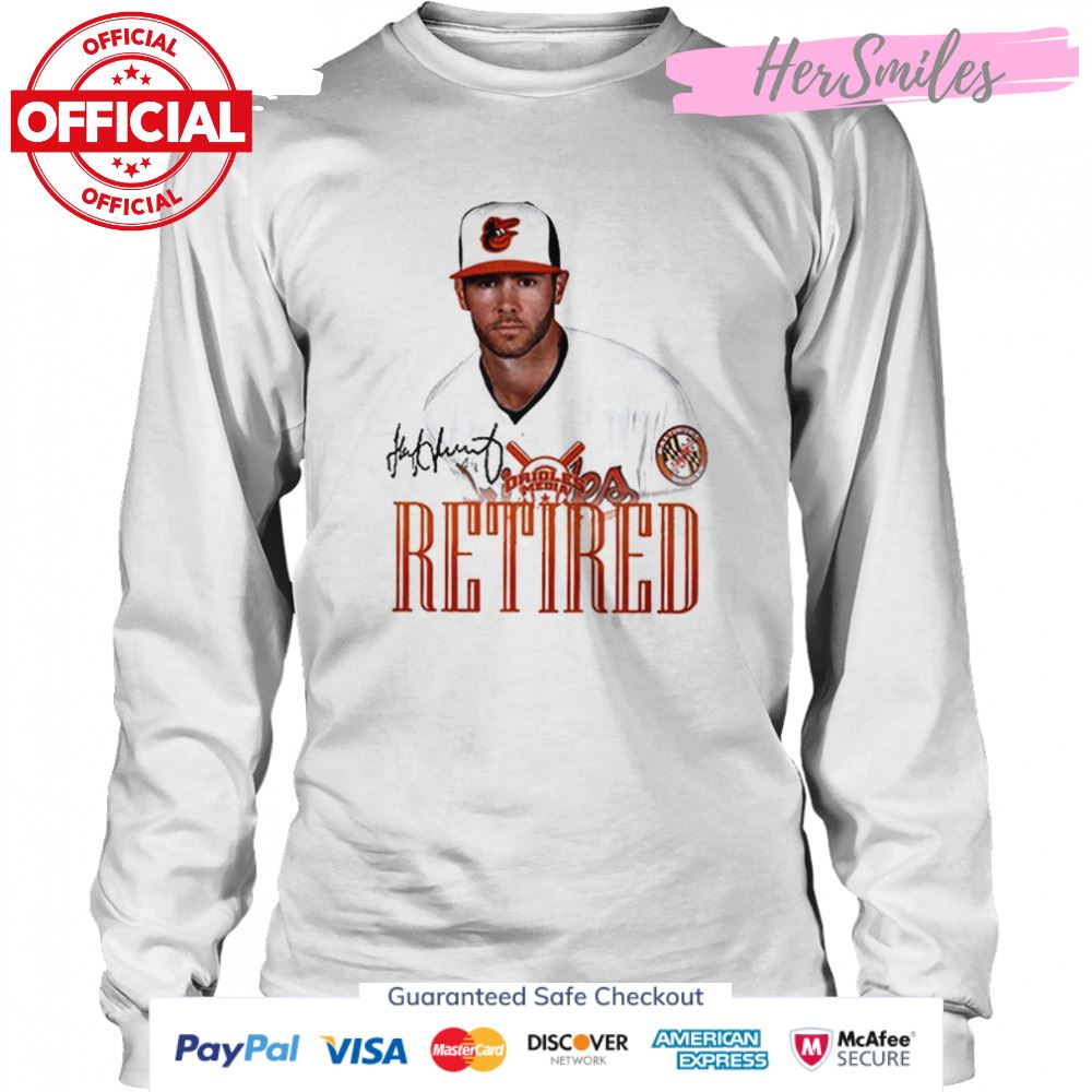 Jake Arrieta Retired Baseball MLB Signature T-Shirt Jake Arrieta Retired Baseball MLB Signature T-Shirt