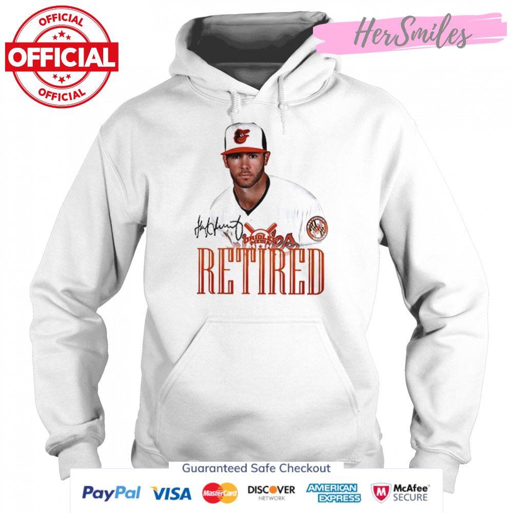 Jake Arrieta Retired Baseball MLB Signature T-Shirt Jake Arrieta Retired Baseball MLB Signature T-Shirt