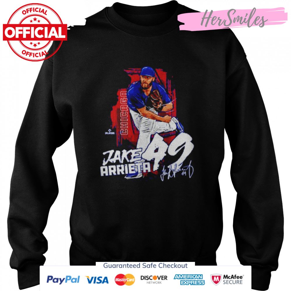 Jake Arrieta State Chicago Baseball Signatures Shirt Jake Arrieta State Chicago Baseball Signatures Shirt