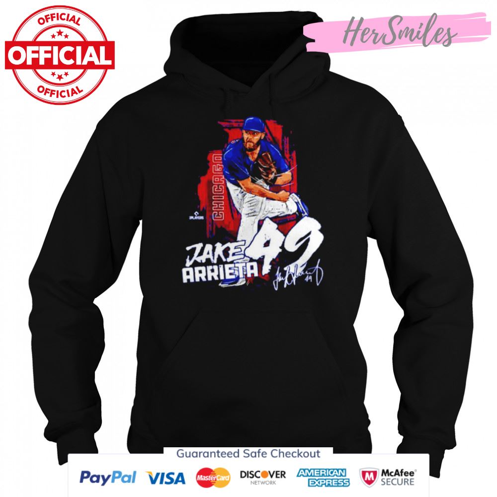 Jake Arrieta State Chicago Baseball Signatures Shirt Jake Arrieta State Chicago Baseball Signatures Shirt