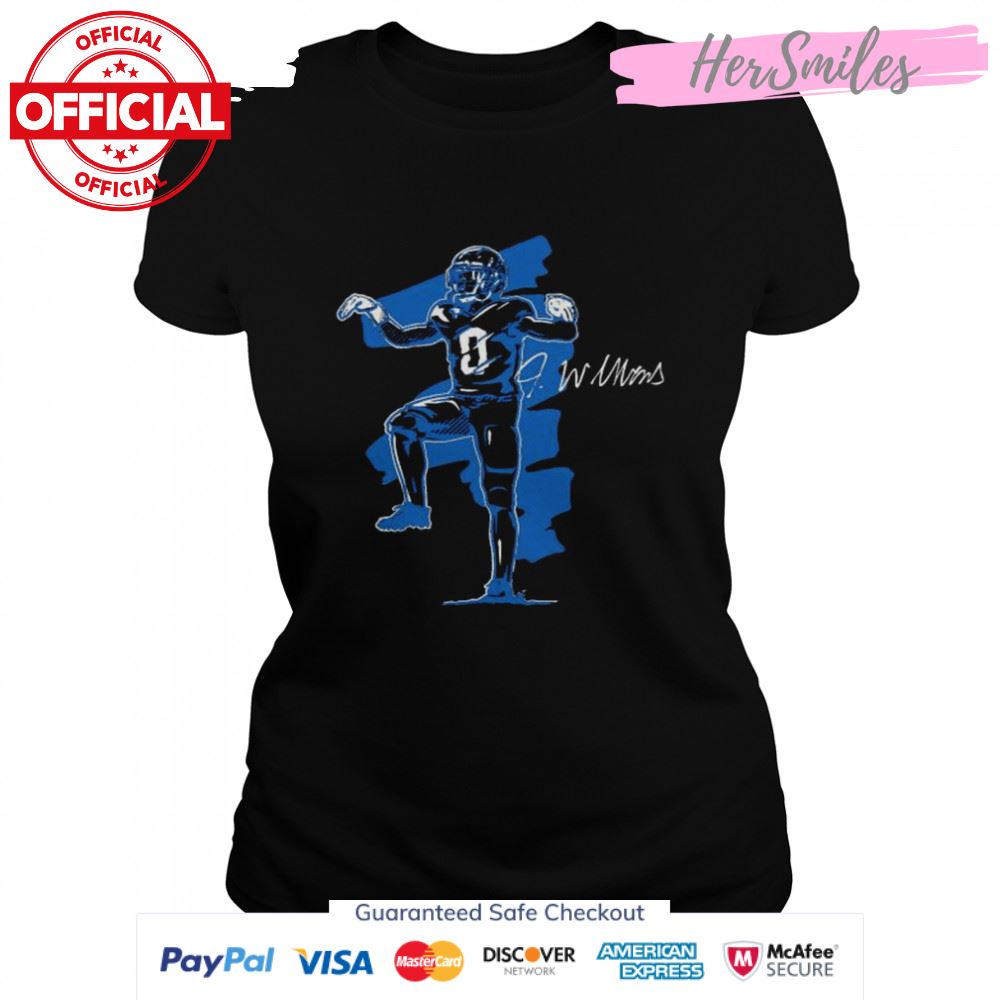 jameson Williams The Crane Detroit Lions signature shirt