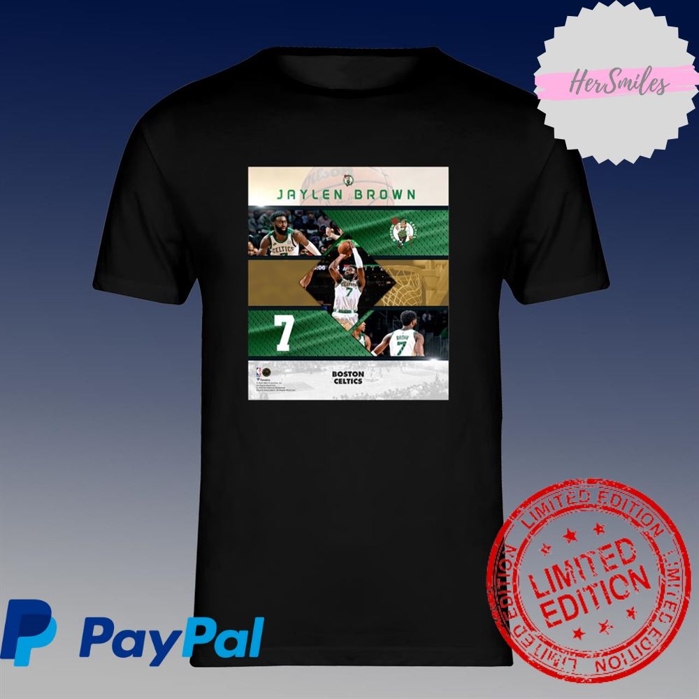 Jaylen Brown Boston Celtics Fanatics Authentic Shirt