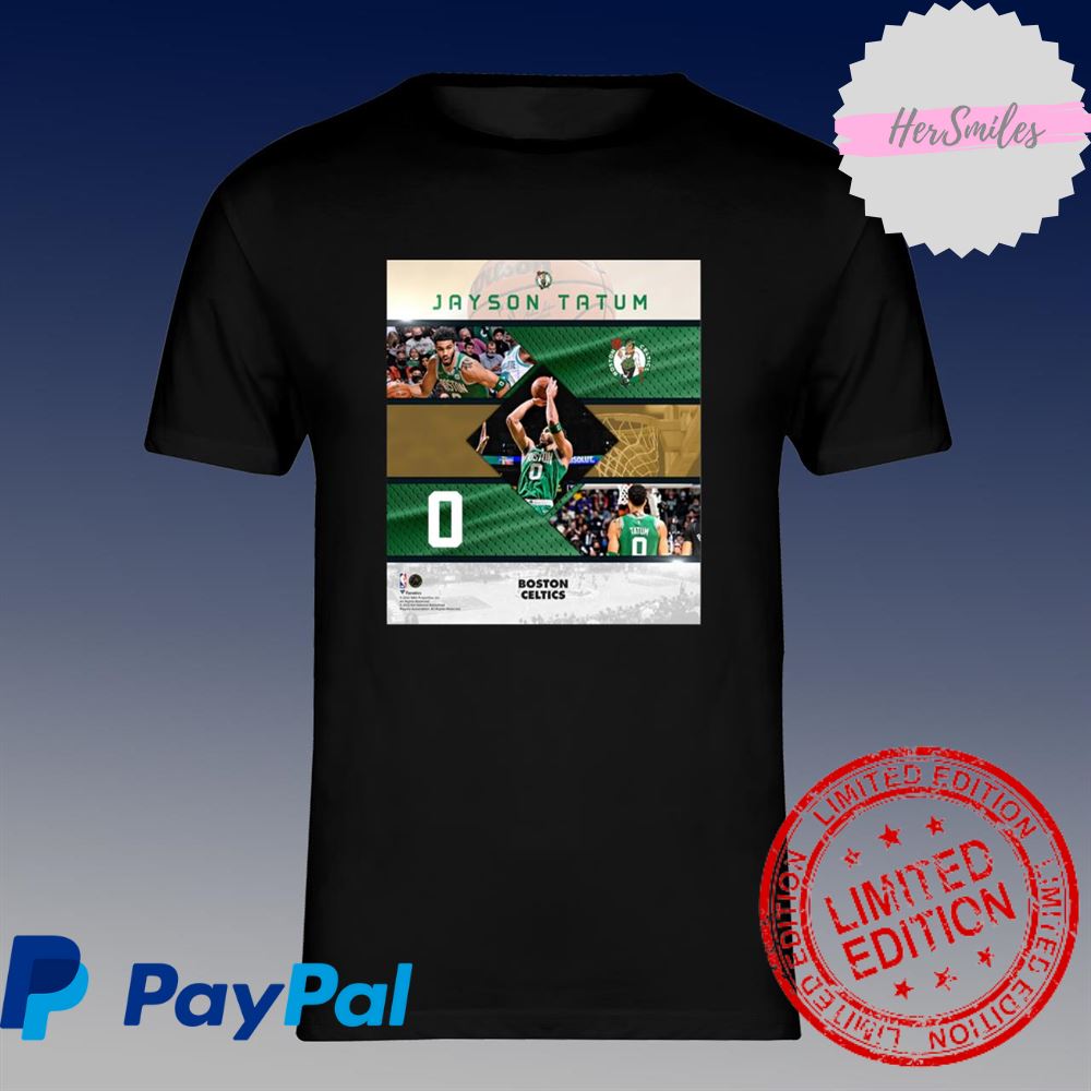 Jayson Tatum Boston Celtics Fanatics Authentic Shirt
