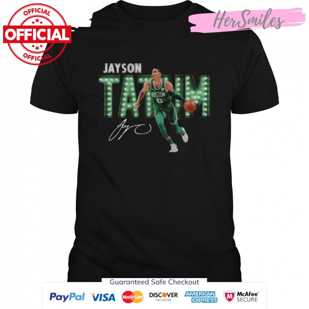 Jayson Tatum MVP Boston Celtics 2022 Signature Shirt