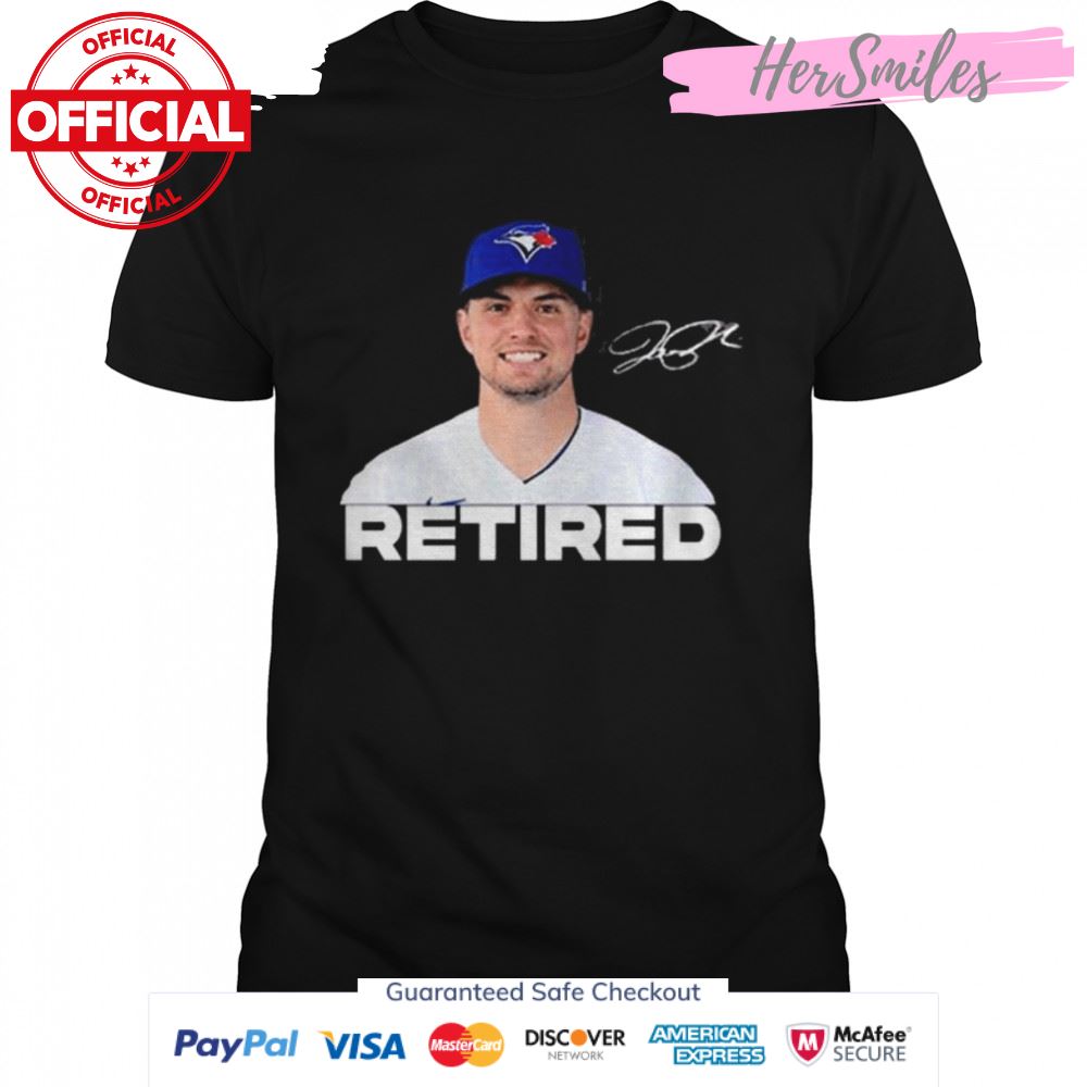 Joe panik retired signature shirt