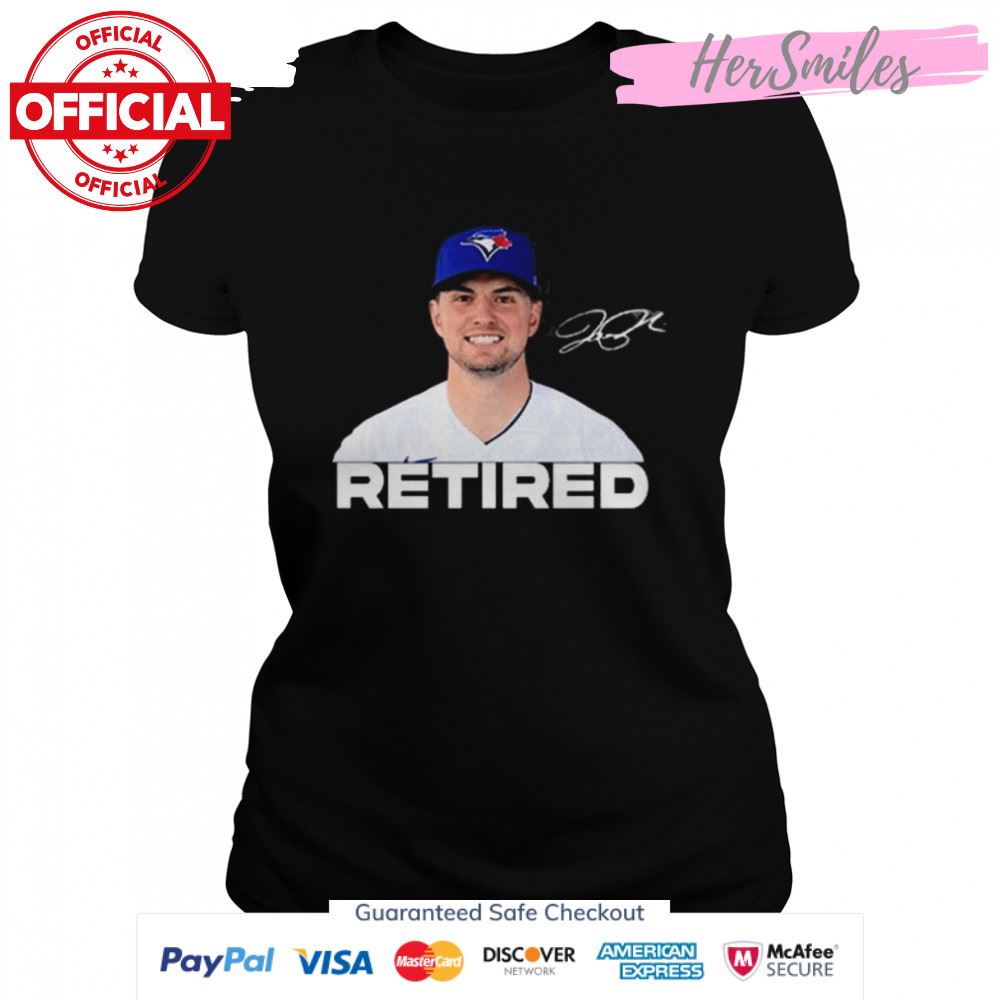 Joe panik retired signature shirt
