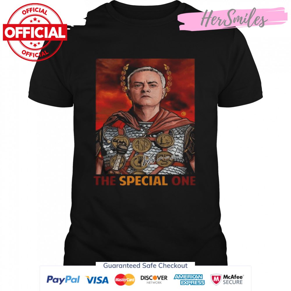 Jose Mourinho The Special One Signatures Shirt
