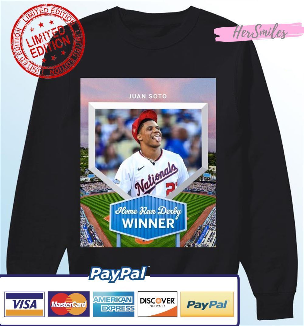Juan Soto Washington Baseball Home Run Derby Winner Classic T-Shirt Juan Soto Washington Baseball Home Run Derby Winner Classic T-Shirt