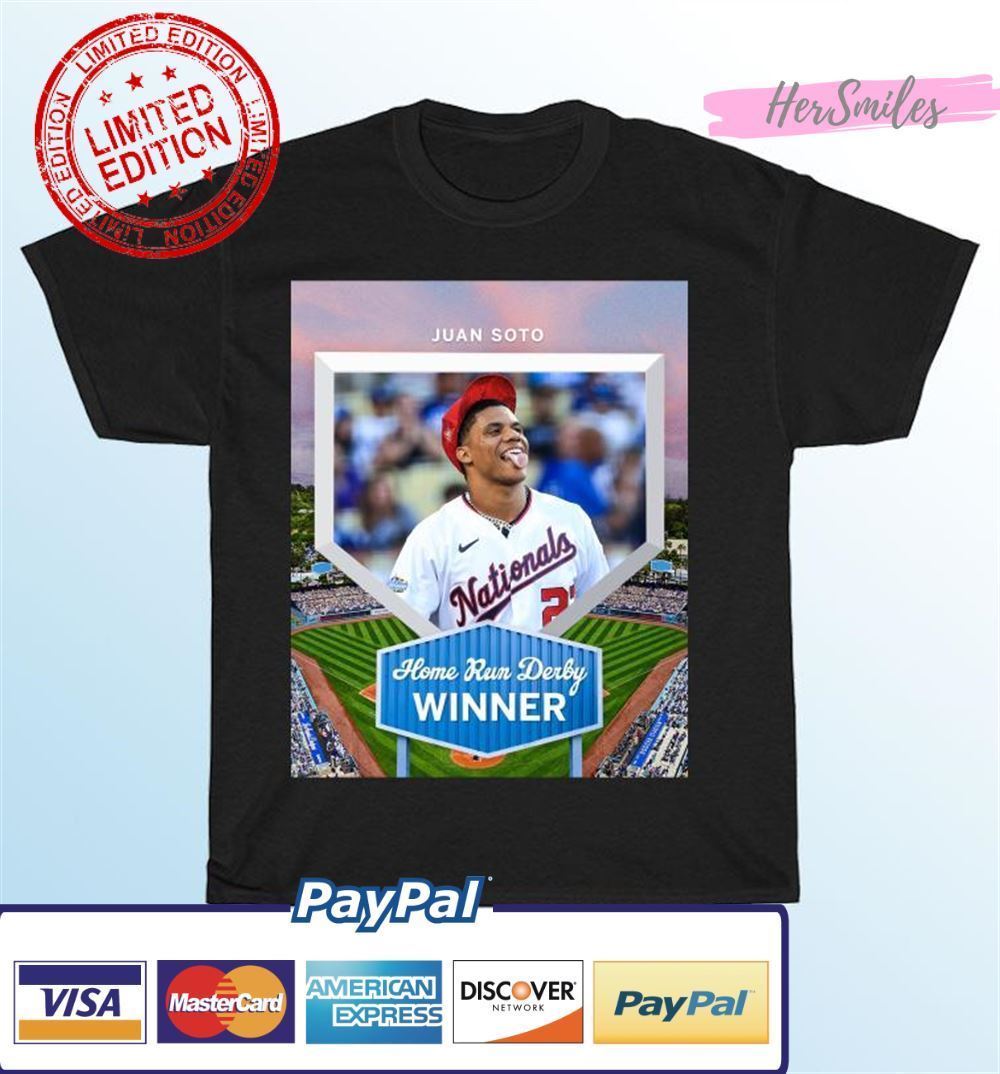 Juan Soto Washington Baseball Home Run Derby Winner Classic T-Shirt Juan Soto Washington Baseball Home Run Derby Winner Classic T-Shirt