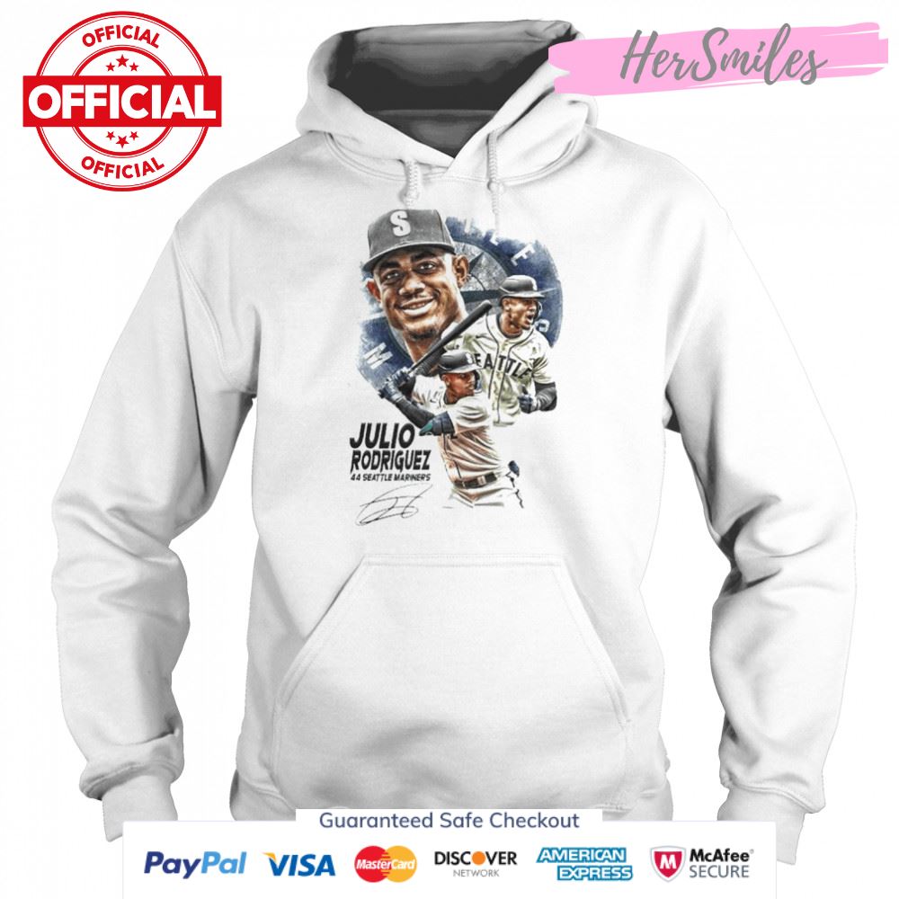 Julio rodriguez seattle mariners baseball 44 seattle mariners signature shirt Julio rodriguez seattle mariners baseball 44 seattle mariners signature shirt