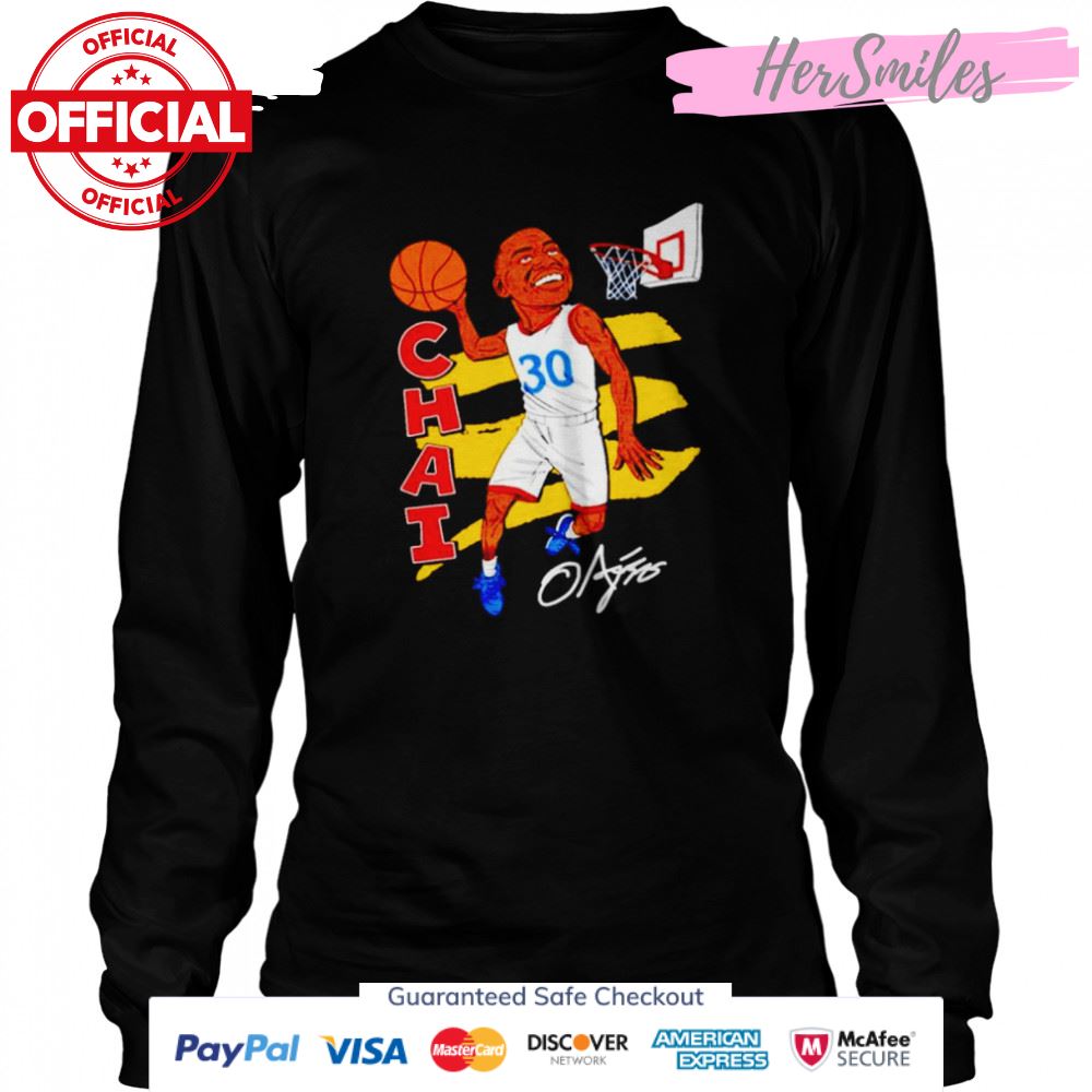 Kansas Jayhawks Ochai Agbaji goal MVP signature shirt Kansas Jayhawks Ochai Agbaji goal MVP signature shirt