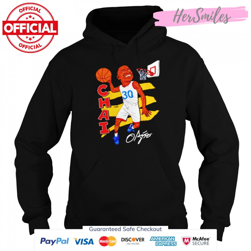 Kansas Jayhawks Ochai Agbaji goal MVP signature shirt Kansas Jayhawks Ochai Agbaji goal MVP signature shirt