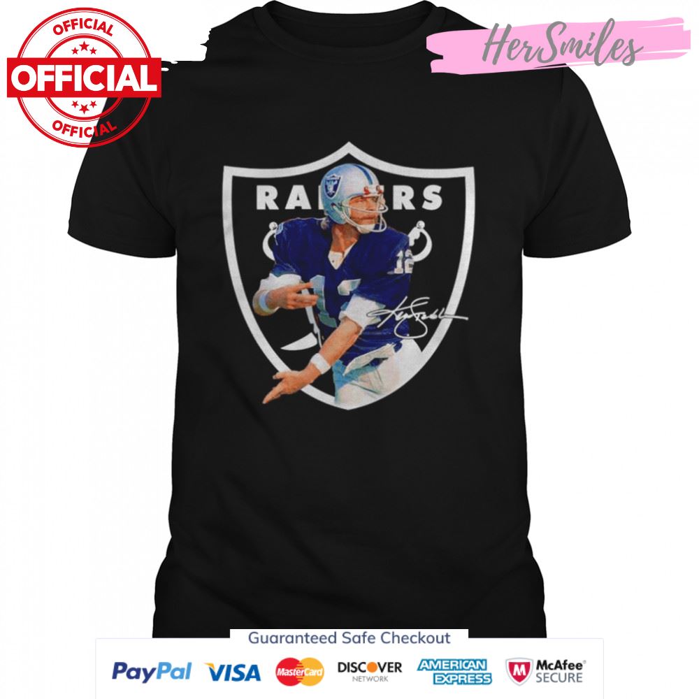 Kenneth Michael Stabler Signature Oakland Raiders shirt