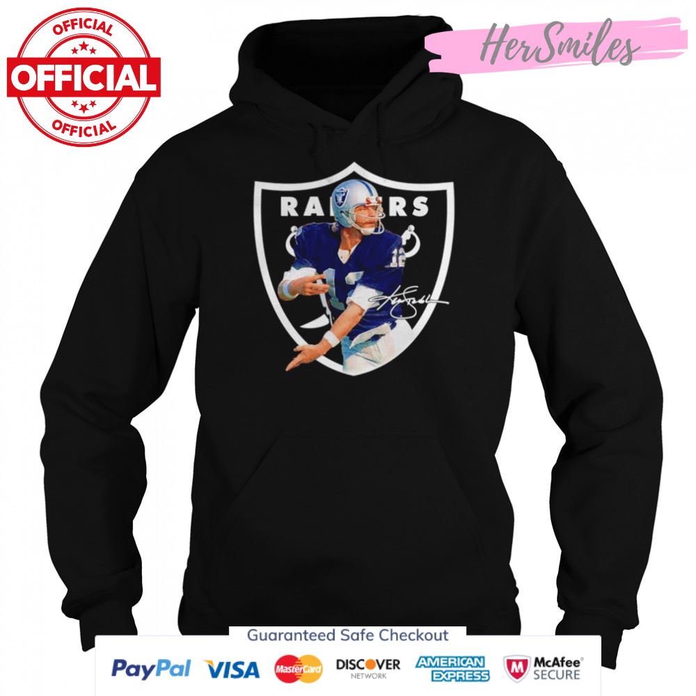 Kenneth Michael Stabler Signature Oakland Raiders shirt Kenneth Michael Stabler Signature Oakland Raiders shirt
