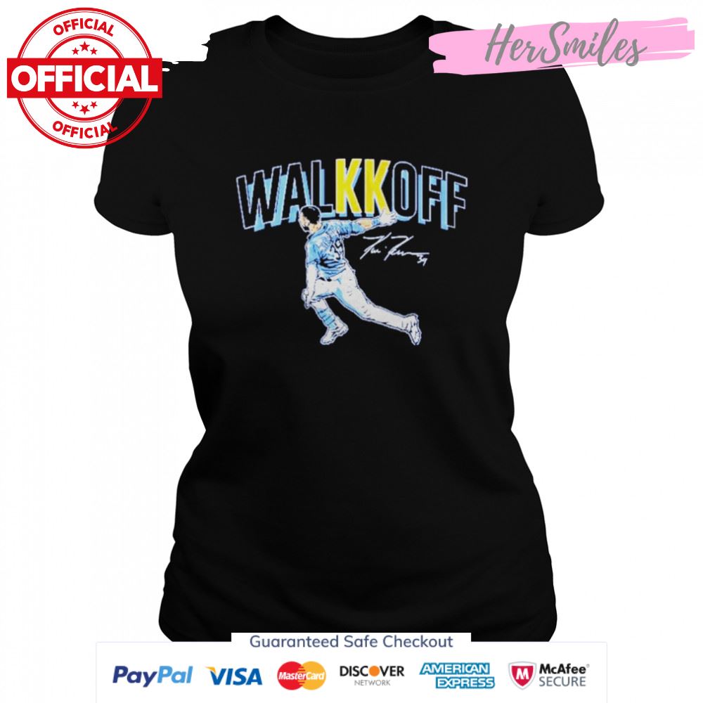 Kevin Kiermaier Walkkoff Signatures Shirt