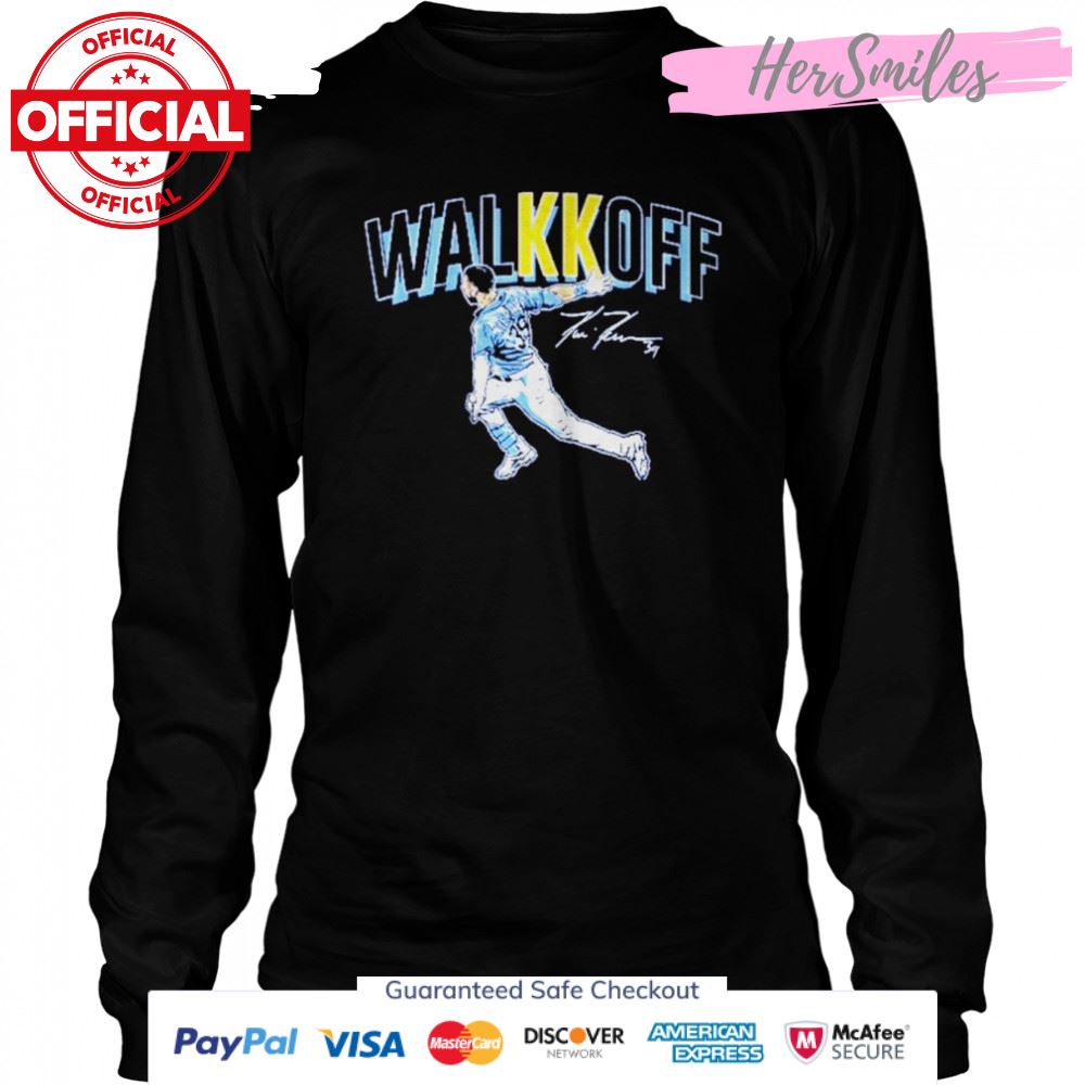Kevin Kiermaier Walkkoff Signatures Shirt Kevin Kiermaier Walkkoff Signatures Shirt
