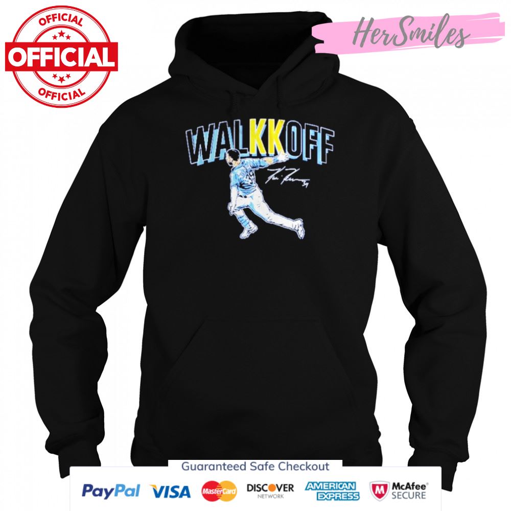 Kevin Kiermaier Walkkoff Signatures Shirt Kevin Kiermaier Walkkoff Signatures Shirt