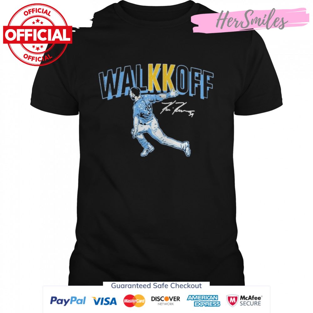 Kevin Kiermaier Walkkoff Tampa Bay Rays signature shirt