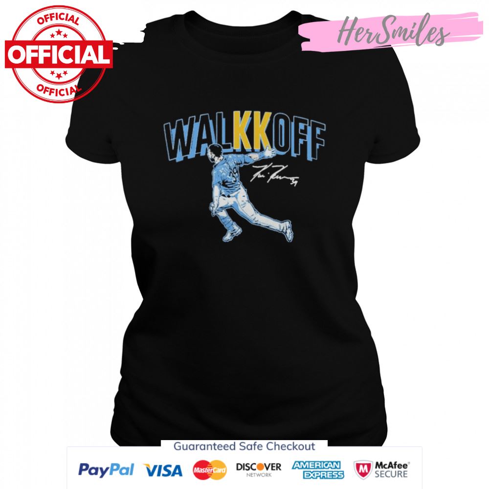 Kevin Kiermaier Walkkoff Tampa Bay Rays signature shirt