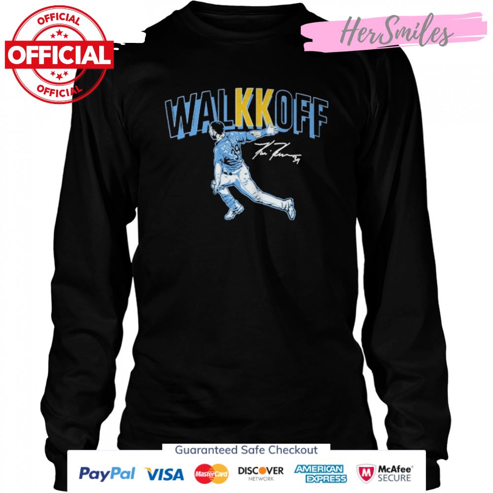 Kevin Kiermaier Walkkoff Tampa Bay Rays signature shirt Kevin Kiermaier Walkkoff Tampa Bay Rays signature shirt