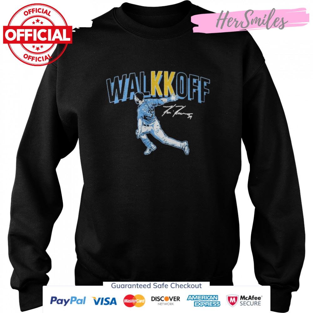 Kevin Kiermaier Walkkoff Tampa Bay Rays signature shirt Kevin Kiermaier Walkkoff Tampa Bay Rays signature shirt