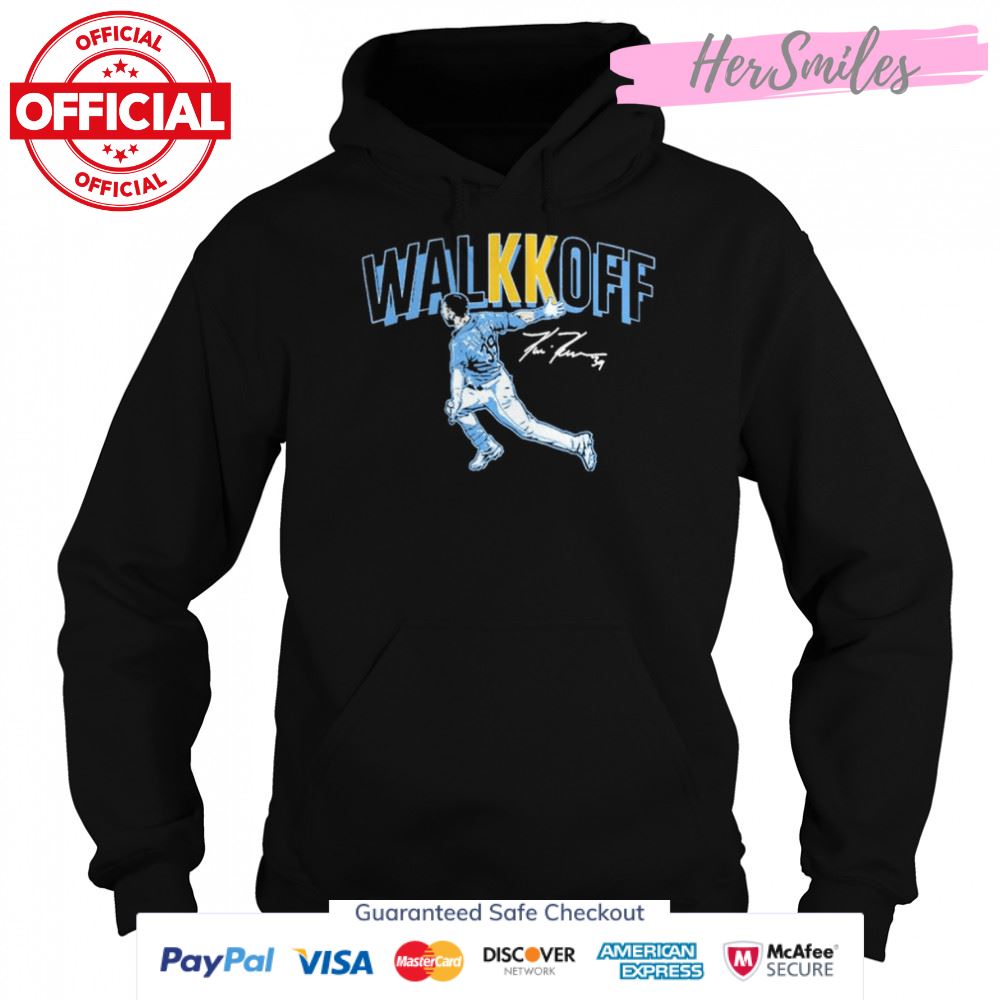 Kevin Kiermaier Walkkoff Tampa Bay Rays signature shirt Kevin Kiermaier Walkkoff Tampa Bay Rays signature shirt