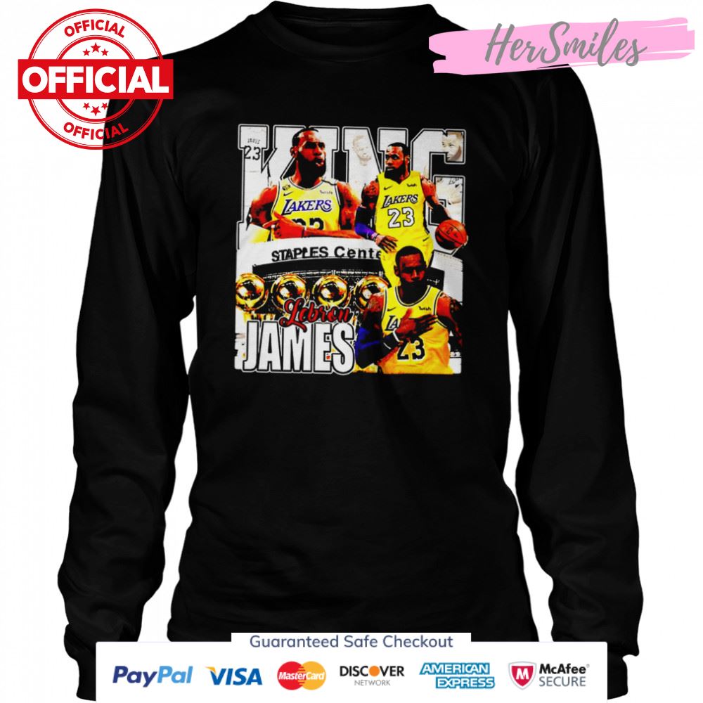 King LeBron James signature 2022 T-shirt King LeBron James signature 2022 T-shirt